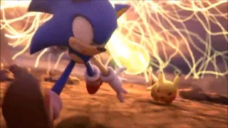 Sonic Being A Hero in Smah Bros. Ultimate