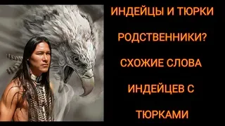 ИНДЕЙЦЫ И ТЮРКИ РОДСТВЕННИКИ? СХОЖИЕ СЛОВА И СИМВОЛЫ ИНДЕЙЦЕВ С ТЮРКАМИ