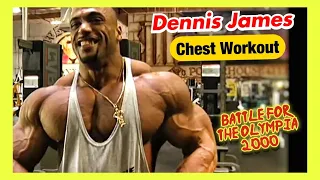 DENNIS JAMES - CHEST WORKOUT - BATTLE FOR THE OLYMPIA (2000)