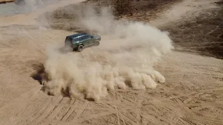 RHD JDM TOYOTA HILUX SURF OFF ROADING/// DJI MAVIC MINI