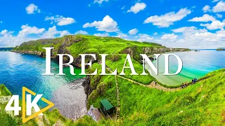 FLYING OVER IRELAND (4K UHD) - Relaxing Music Along With Beautiful Nature Videos - 4K Ultra HD Video