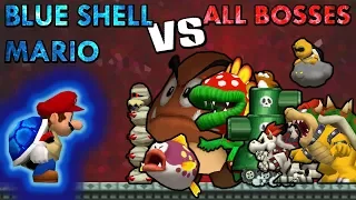 [TAS] Blue Shell Mario VS All Bosses | HD 60FPS