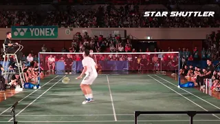 Nice Angle - Lee Chong Wei Defeat Lin Dan easily at Japan Yonex legends vision