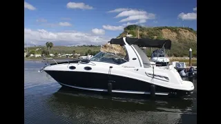 Sea Ray 260 Sundancer Deck & Cabin Tour by South Mountain Yachts