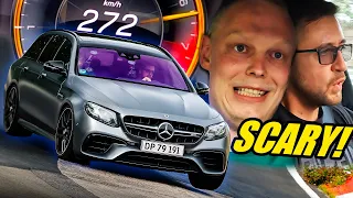 SCARY 612 HP Mercedes AMG E 63 S! // Nürburgring