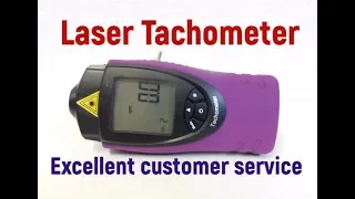 Laser Tachometer A Quick Look