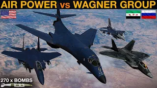 2018 Battle Of Khasham: US Air Power vs 500 Wagner & Syrian Troops | DCS Reenactment