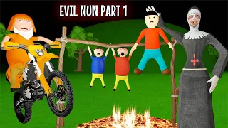 Gulli Bulli Aur Evil Nun Part 1 | Gulli Bulli | Cartoon | Bhoot Horror Story | mjh