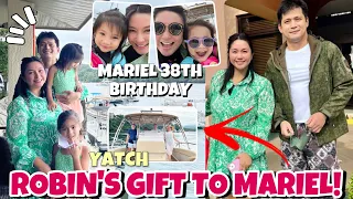 ROBIN PADILLA YATCH ANG REGALO KAY MARIEL SA KANYANG 38TH BIRTHDAY 🥳 CELEBRATING ROBIN’S SENATE WIN