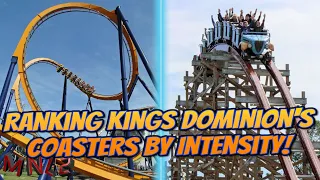 Top 5 Most INTENSE Roller Coasters at Kings Dominion