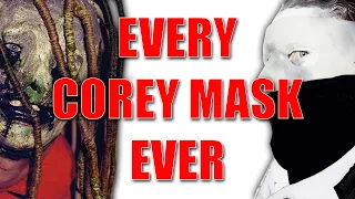 EVERY COREY TAYLOR SLIPKNOT MASK EVER! DEFINITIVE SLIPKNOT MASK HISTORY!