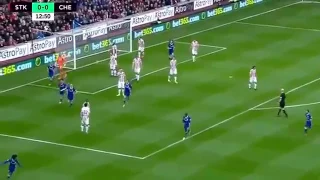 Chelsea vs Stoke City 2 - 1 - Highlights & Goals - EPL 2017