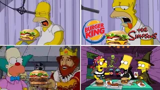 Only The Best The Simpsons Burger King Funny TV Classic Commercials