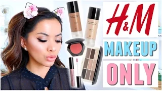 FULL FACE USING ONLY H&M MAKEUP!