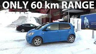 VW e-Up Geilo test part 1