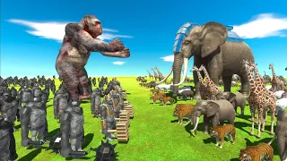 MONKEY REVOLT - Animal Revolt Battle Simulator