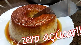 PUDIM DE BANANA COM  3 INGREDIENTES SEM AÇÚCAR, FEITO NA PANELA DE PRESSÃO!