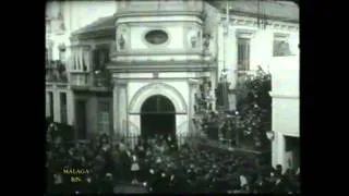 Semana Santa de Málaga en blanco y negro (años 60)