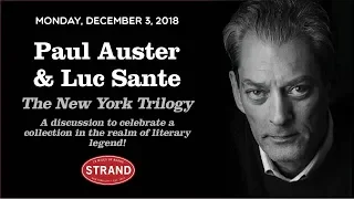 Paul Auster & Luc Sante | The New York Trilogy Manuscript Edition