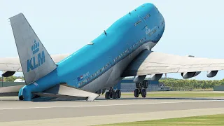 B747 Pilot Got A Big Raise For This Dangerous Takeoff [XP11]