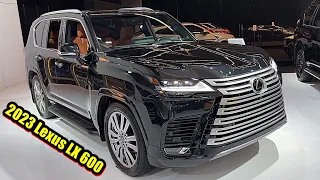 The 2023 Lexus LX 600 - Modern Full-Size Luxury SUV - Interior and Exterior Detail