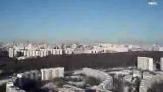 Полет на вертолете над Москвой