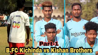 Kishan Brothers vs B FC Kichinda Semi final part-1 Organized by- Bandhbahal football club
