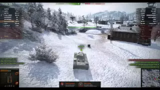 Тяжёлый танк КВ-1С. Карта Северогорск. Победа. World of tanks.