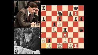 Единственная встреча за шахматной доской Юрия Авербаха и Бобби Фишера, 1958.