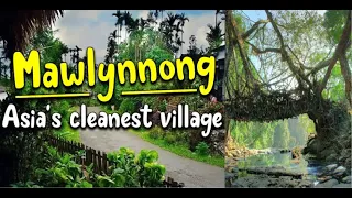 Asia's Cleanest Village - Mawlynnong  | The Living Root Bridge