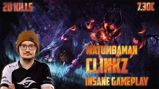 SECRET.MATUMBAMAN CLINKZ | CLINKZ PRO | DOTA2 GAMEPLAY|HOW TO PLAY CLINKZ IN NEW PATCH| 7.30C CLINKZ