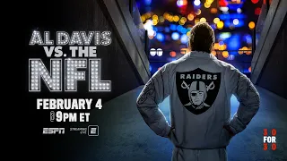 Al Davis vs. The NFL | 30 for 30 Official Trailer | ESPN