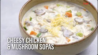 Cheesy Chicken & Mushroom Sopas, SIMPOL!