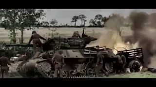 Normandy 1944 - Combat Footage with Sound