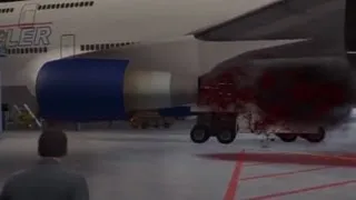 GTA V: Molly Sucked Into Jet Engine