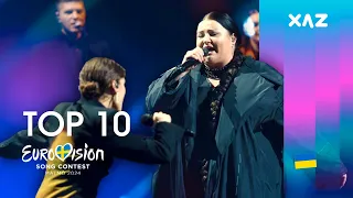 Eurovision 2024: Top 10 - NEW 🇺🇦