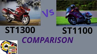 Honda ST1100 vs ST1300 Pan European