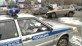 Серьезная авария на Московском проспекте в Ярославле