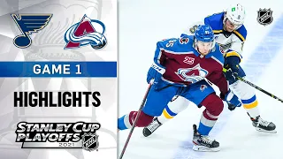 First Round, Gm 1: Blues @ Avalanche 5/17/21 | NHL Highlights