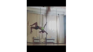 _SoVa_ Jump to the flag Прыжок во флаг Pole Dance