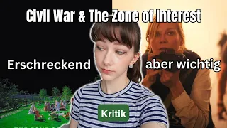 Permanenter Schlag in die Magengrube | CIVIL WAR & THE ZONE OF INTEREST Kritik