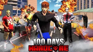 I Survived 100 DAYS In THE PURGE In GTA 5..