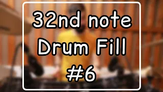 32nd note drum fill #6 | Drum Lesson - Ariel Kasif