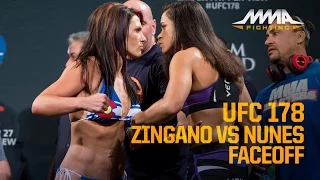 UFC 178 Weigh-Ins: Cat Zingano vs. Amanda Nunes