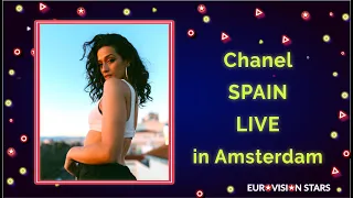 Chanel - SloMo - live in Amsterdam - Eurovision 2022 - Spain 🇪🇸