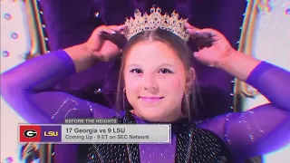 Georgia at LSU with Pre-meet hype 2-3-23 720p60