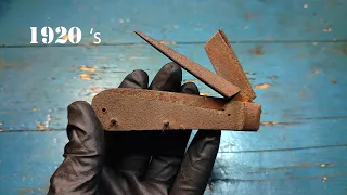 Vintage 100 years old Pocket Knife restoration