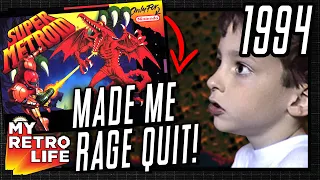 Rage quitting Super Metroid in 1994 - My Retro Life