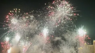 New Year 2022 fireworks, The Pointe - Palm Jumeirah, Dubai