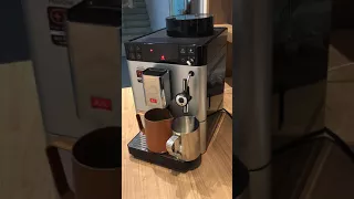 Quy trình lọc cặn máy pha cà phê Melitta Caffeo Passione